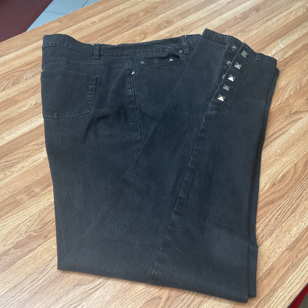 DG2 SILVER STUD JEAN